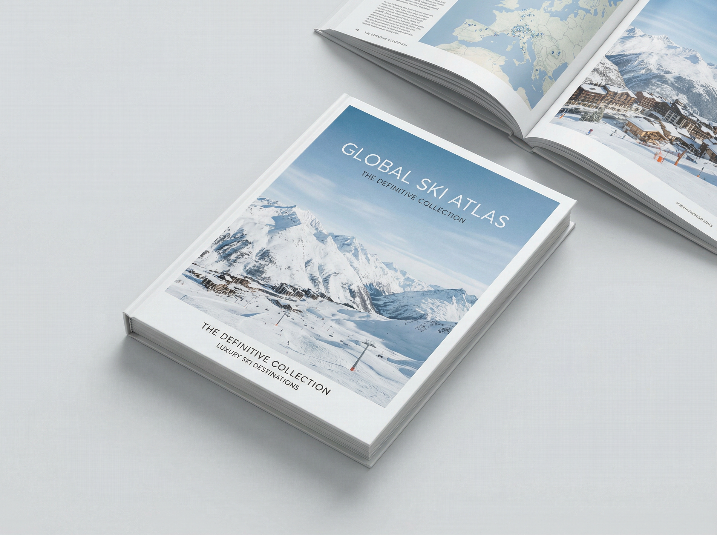 Global Ski Atlas coffee table book