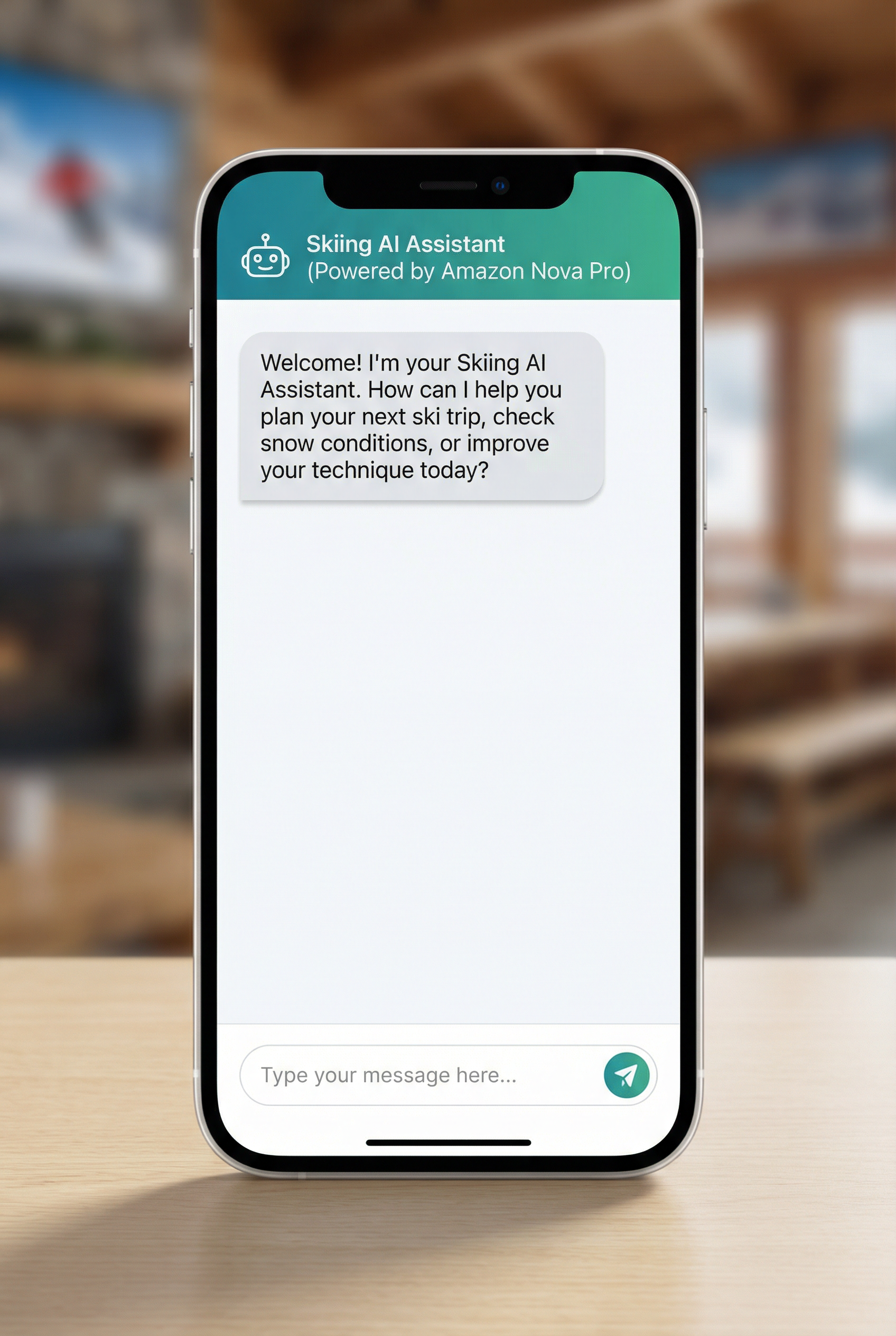 Skiing AI Assistant - Click to chat